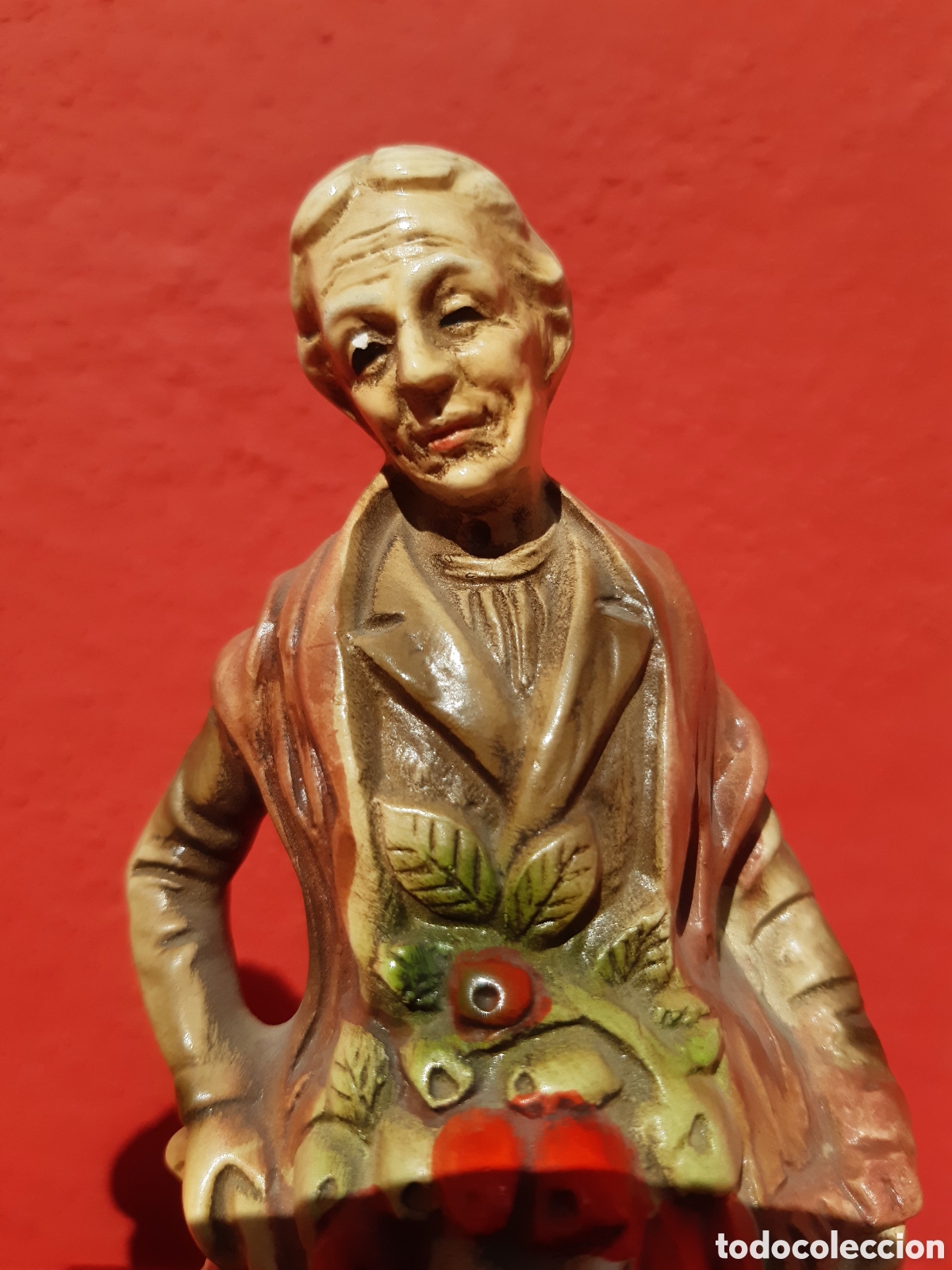 Antig&uuml;edades: FIGURAS DE DOS ANCIANOS LA MARCA JAPONESA EIHO - Foto 5
