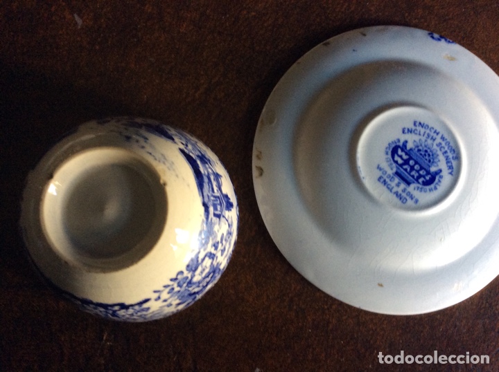 Antig&uuml;edades: Taza porcelana - Foto 3