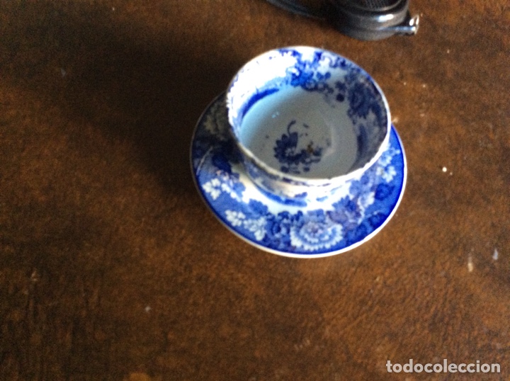 Antig&uuml;edades: Taza porcelana - Foto 1