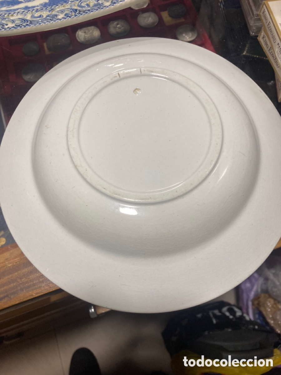 Antig&uuml;edades: Bonito plato antiguo - Foto 5