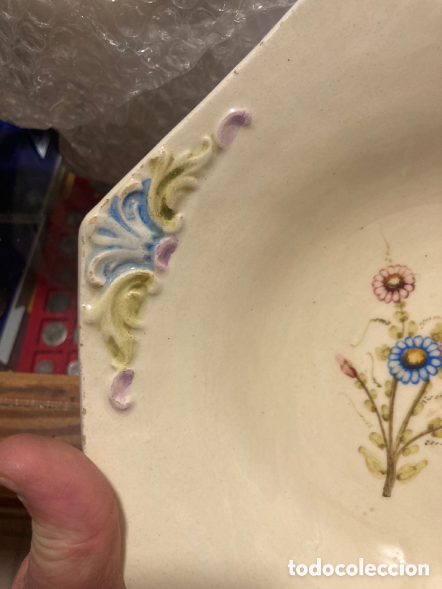 Antig&uuml;edades: Bonito plato antiguo - Foto 3
