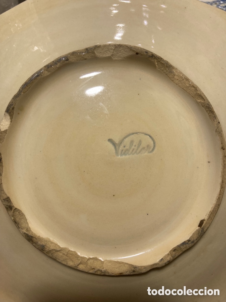 Antig&uuml;edades: Bonito plato antiguo - Foto 4