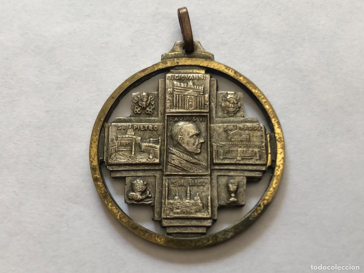 Antig&uuml;edades: Medalla Antigua Religiosa - Foto 1