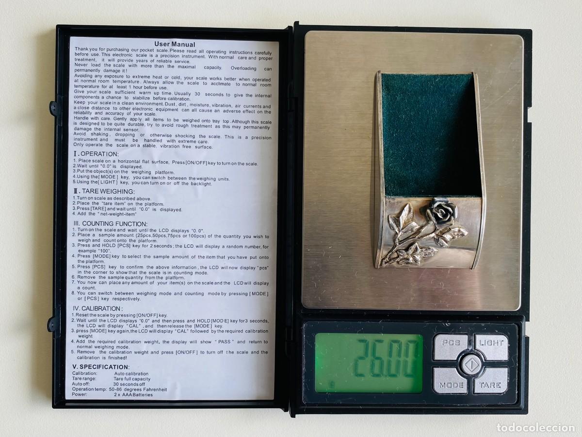 Antig&uuml;edades: accesorio de plata FERRARA 925 - Foto 9