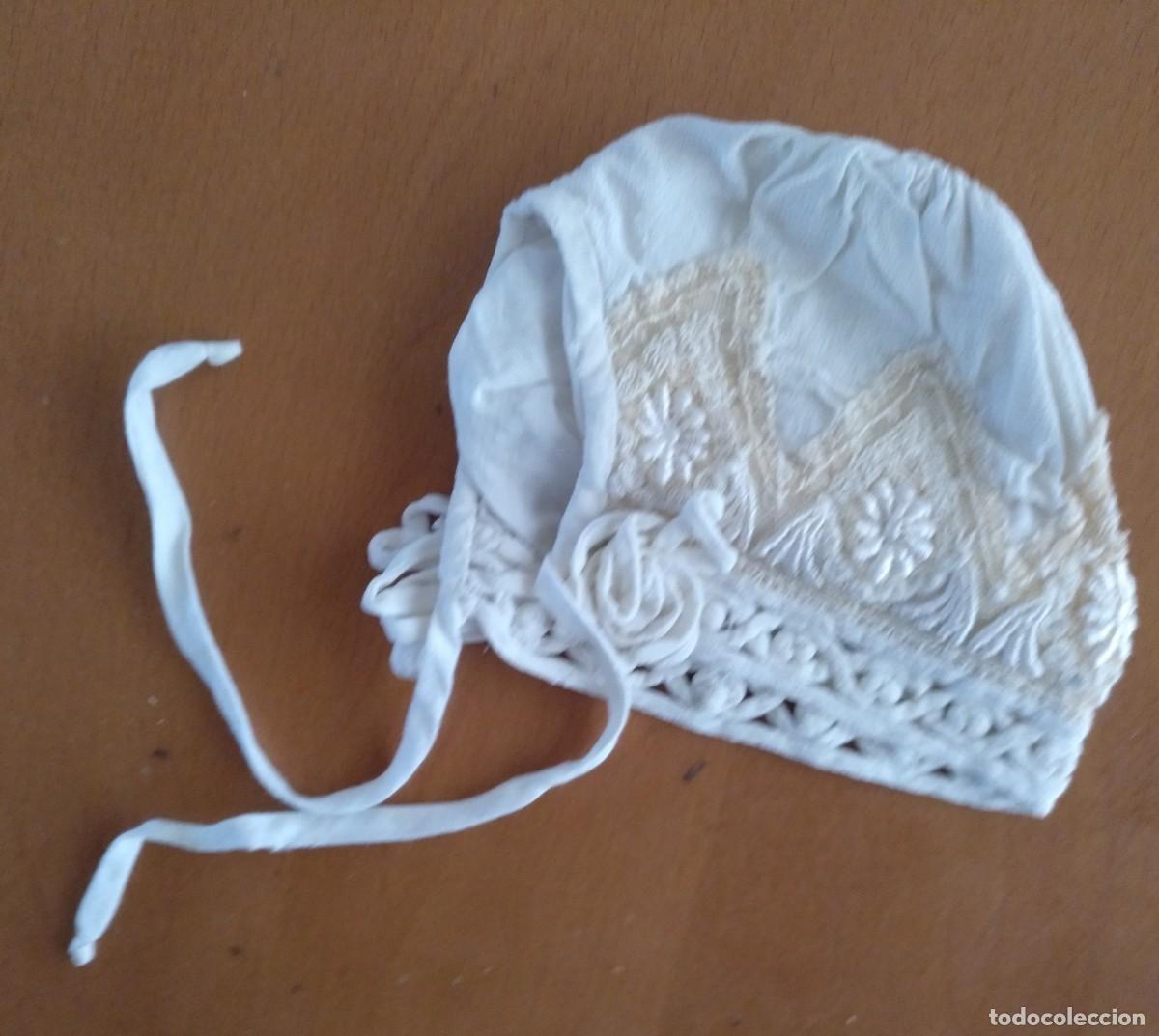 Antig&uuml;edades: ANTIGUO GORRITO DE BEB&Eacute;. PPS SXX. - Foto 1
