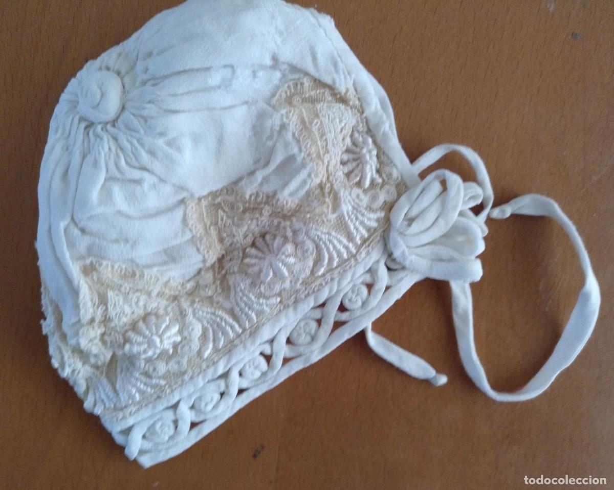 Antig&uuml;edades: ANTIGUO GORRITO DE BEB&Eacute;. PPS SXX. - Foto 2