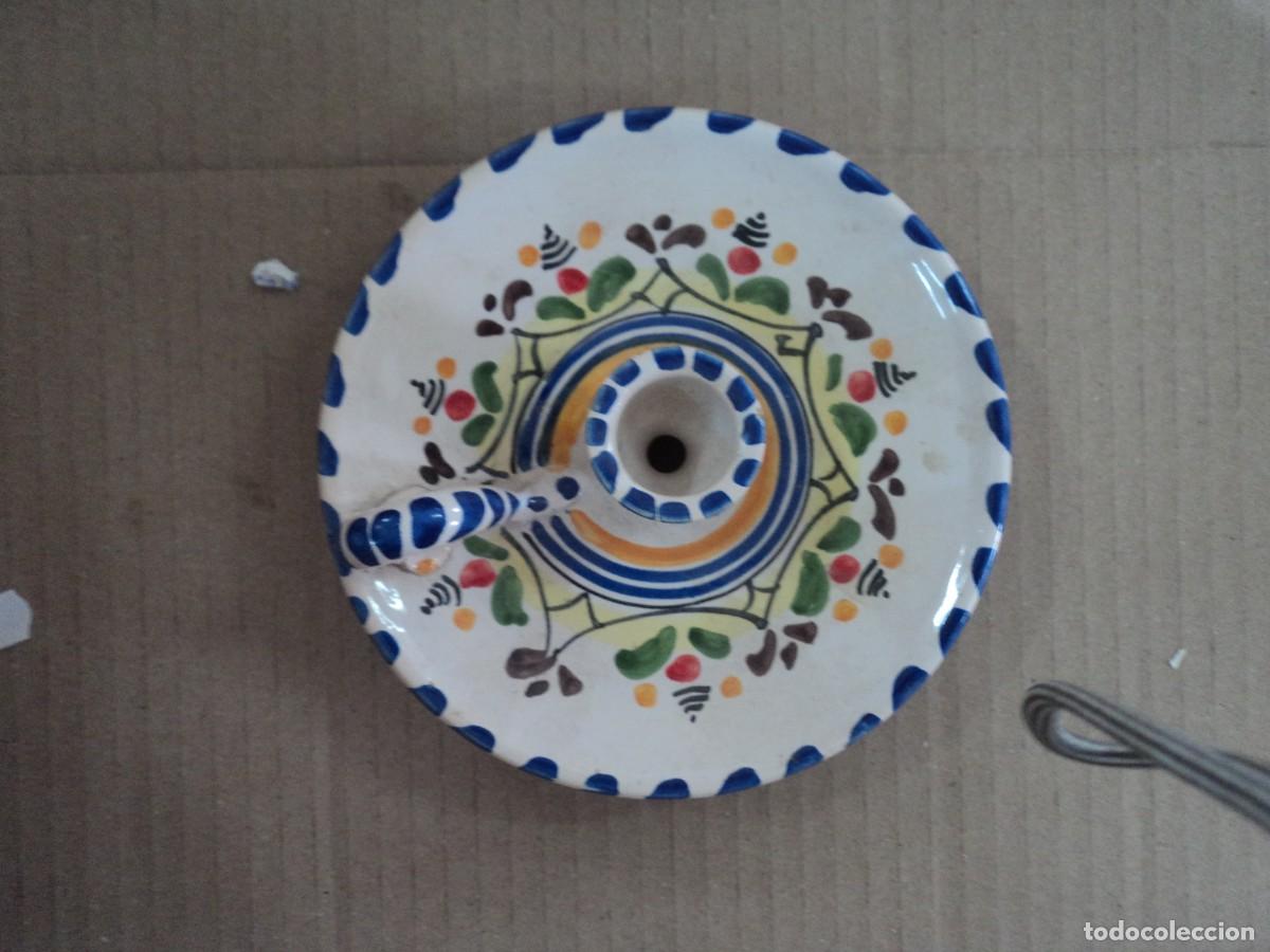 Antig&uuml;edades: Plato para llevar vela - - Foto 1