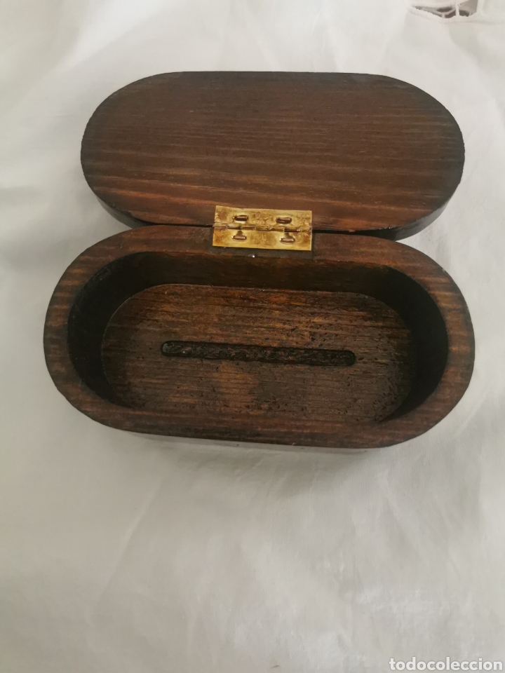 Antig&uuml;edades: Mini baul despacho 1950 14cm.8cm - Foto 1