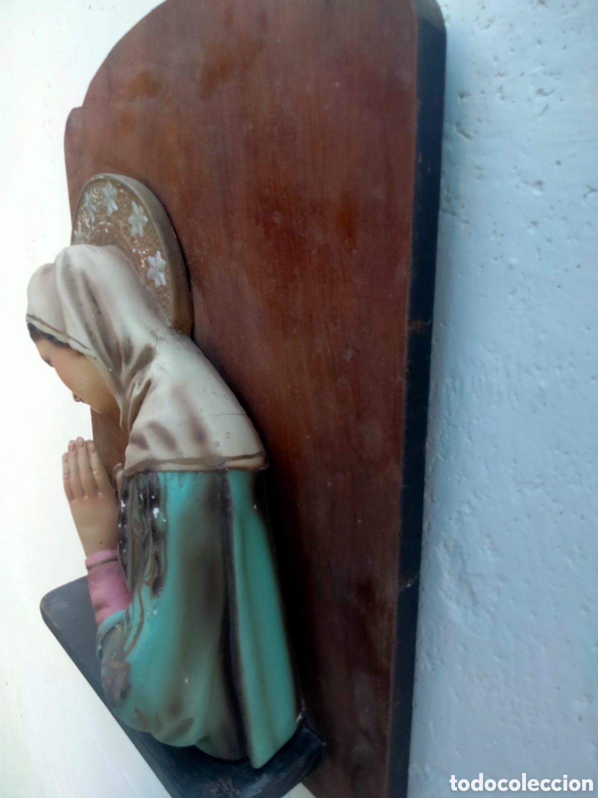 Antig&uuml;edades: Virgen de pared - Foto 8