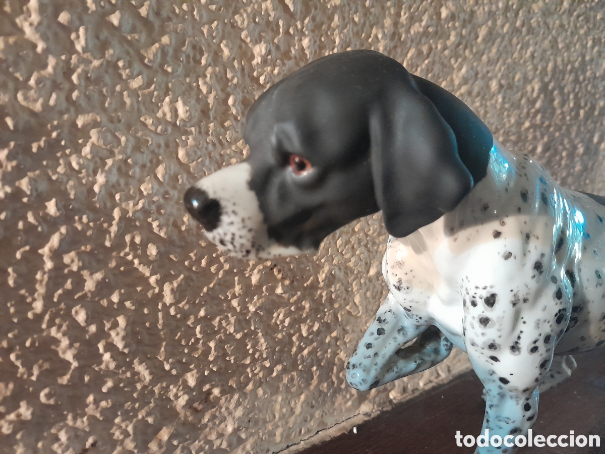 Antig&uuml;edades: Pointer de porcelana C. Martinoy - Foto 2