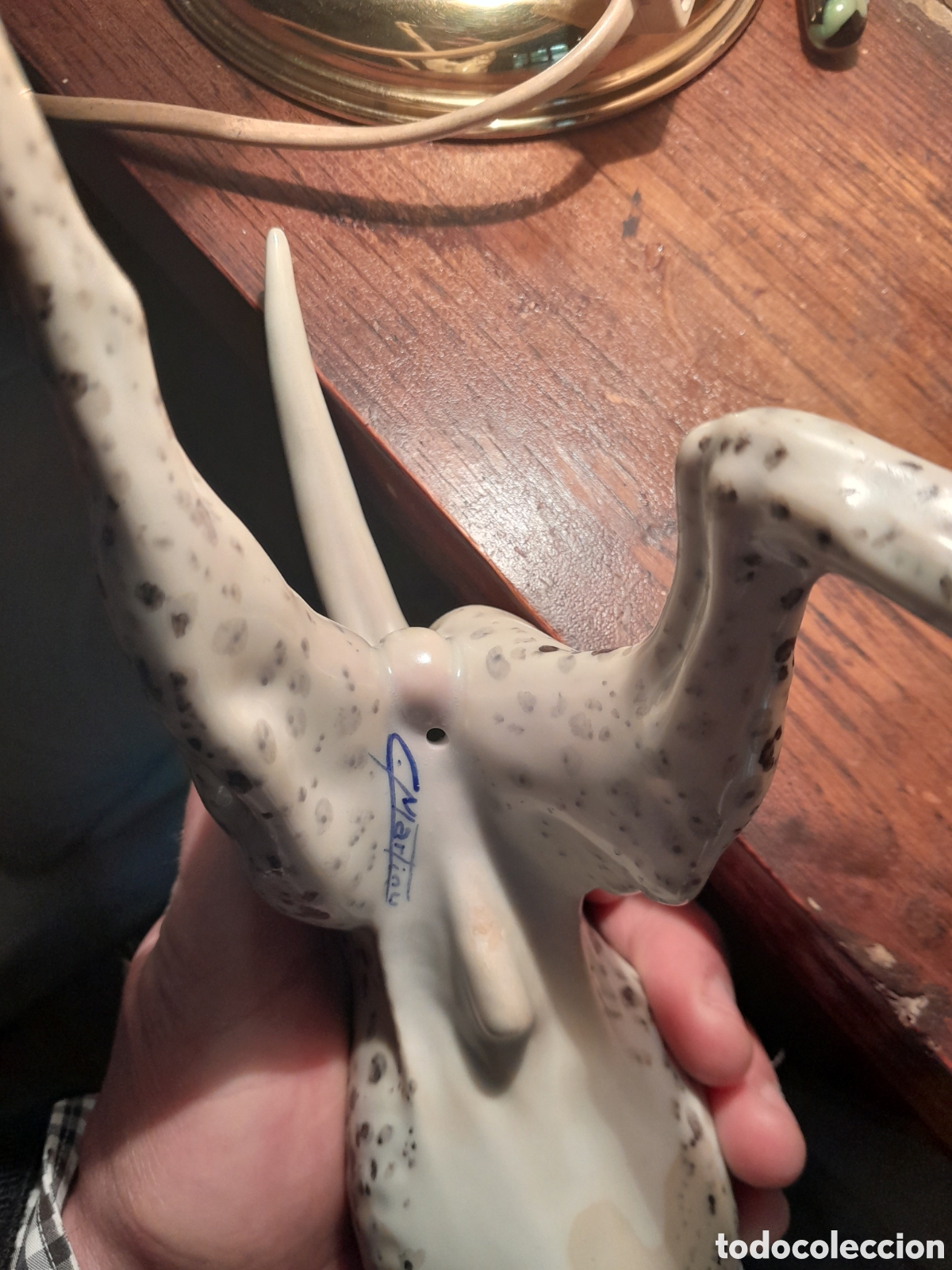 Antig&uuml;edades: Pointer de porcelana C. Martinoy - Foto 4