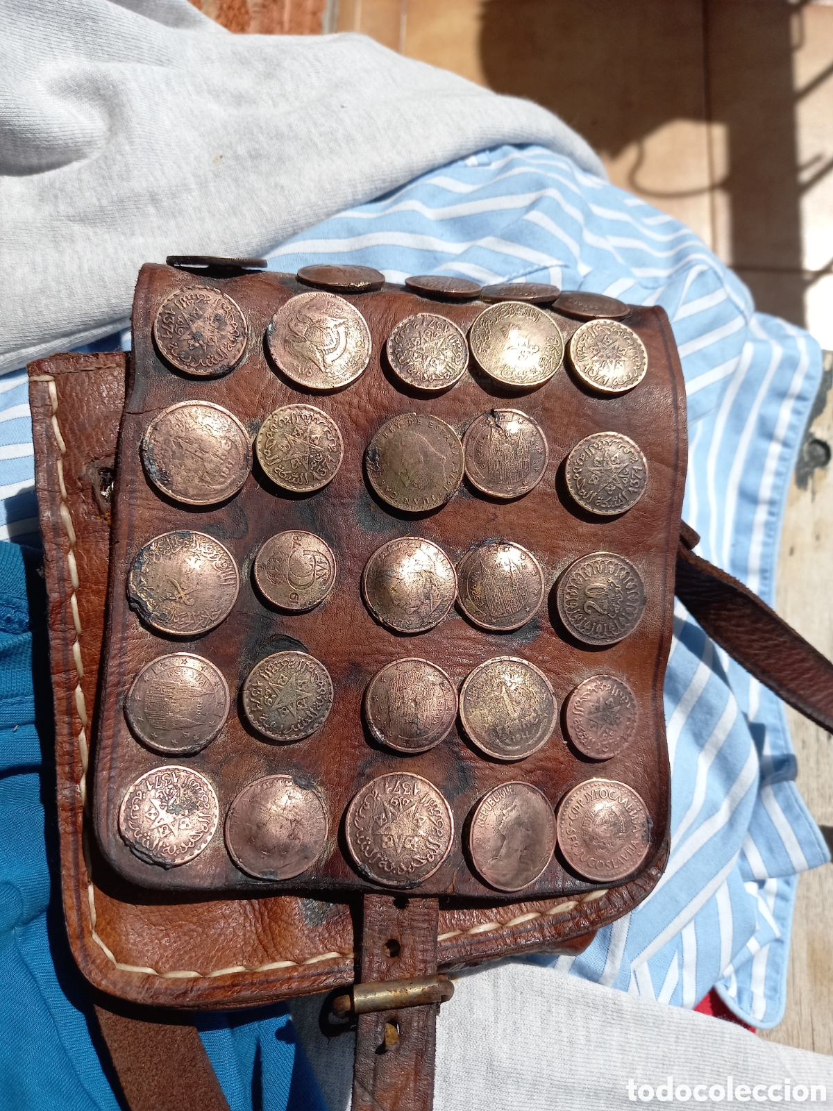 Antig&uuml;edades: MONEDAS EN BOLSO.50 y cenicero. - Foto 3