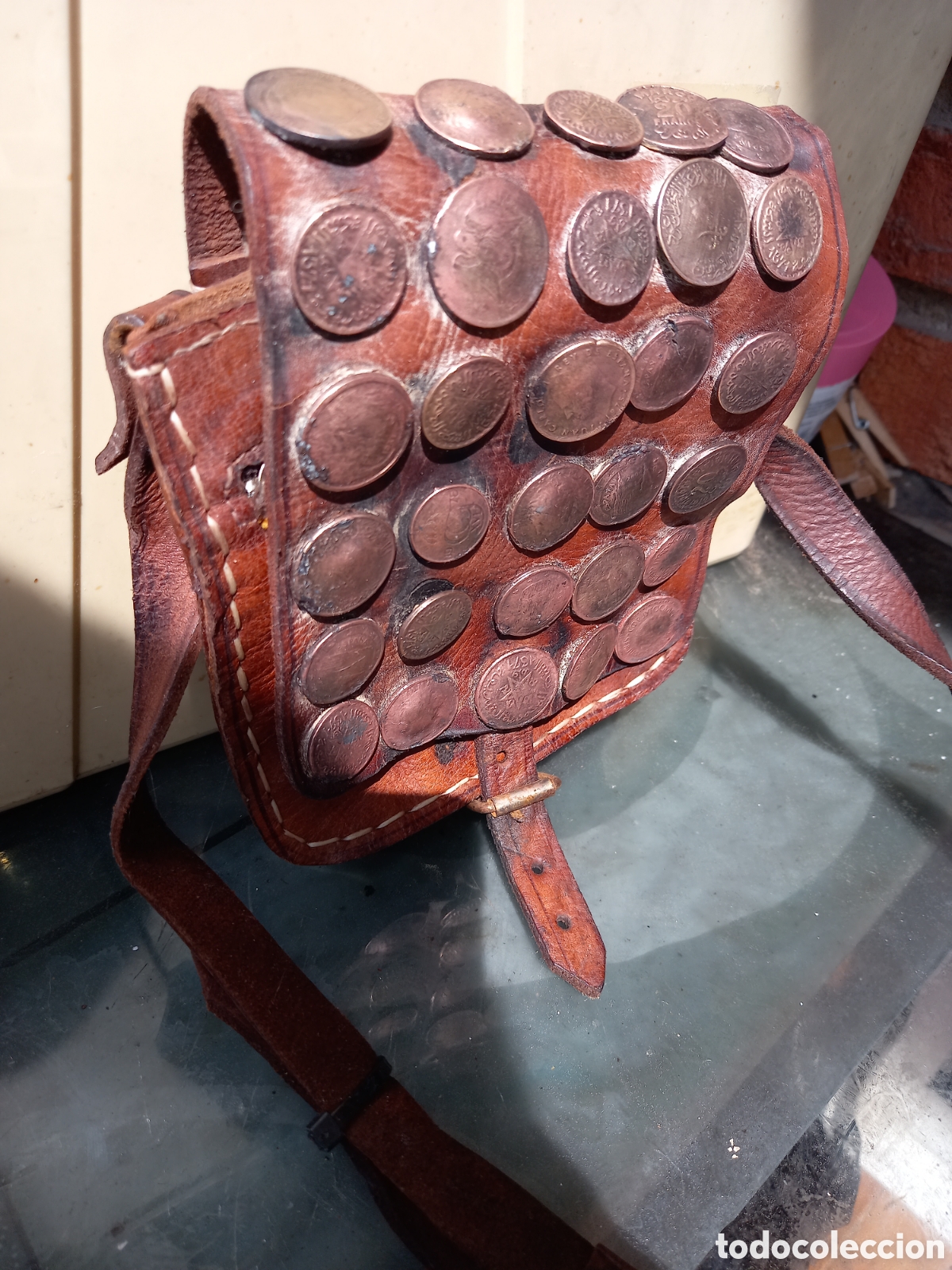 Antig&uuml;edades: MONEDAS EN BOLSO.50 y cenicero. - Foto 8