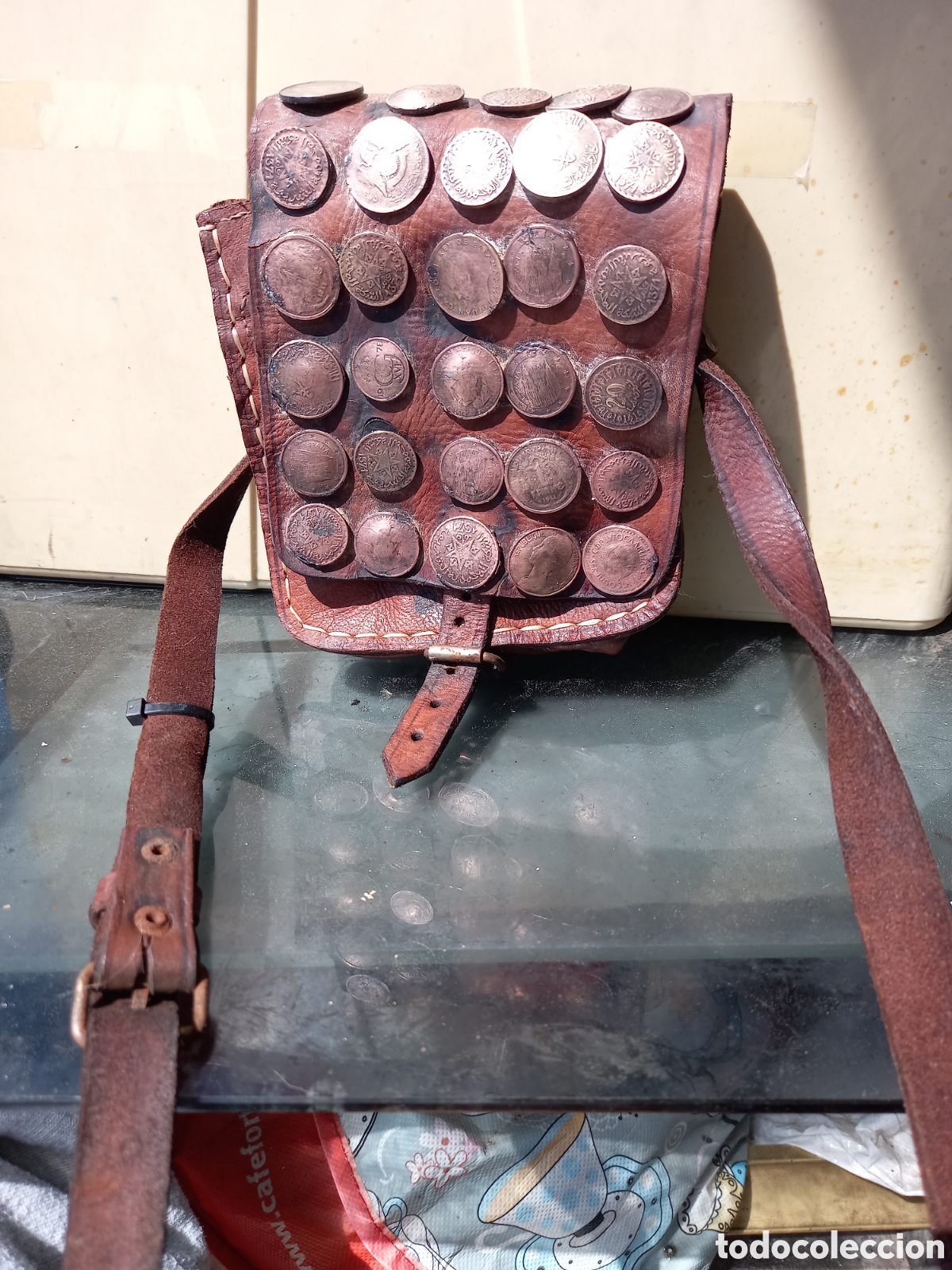 Antig&uuml;edades: MONEDAS EN BOLSO.50 y cenicero. - Foto 9