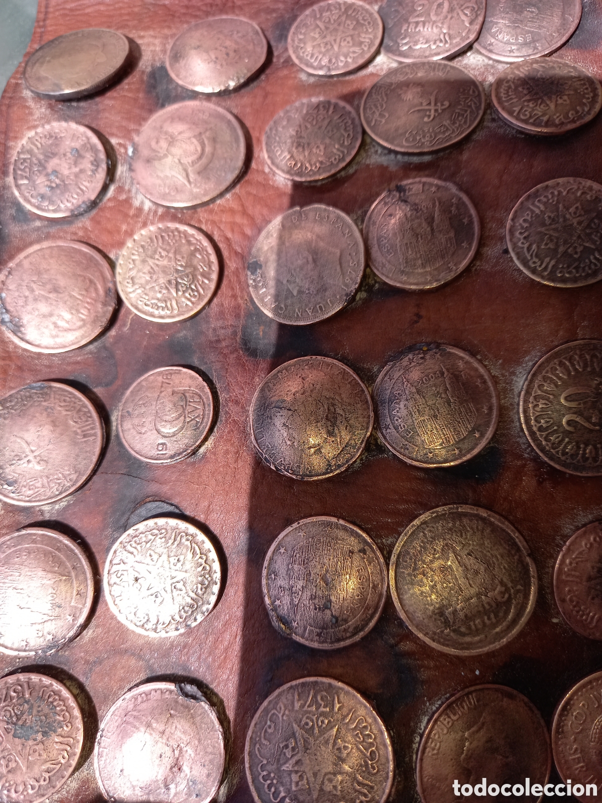 Antig&uuml;edades: MONEDAS EN BOLSO.50 y cenicero. - Foto 17