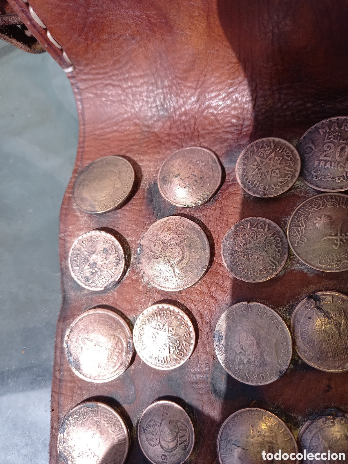 Antig&uuml;edades: MONEDAS EN BOLSO.50 y cenicero. - Foto 18