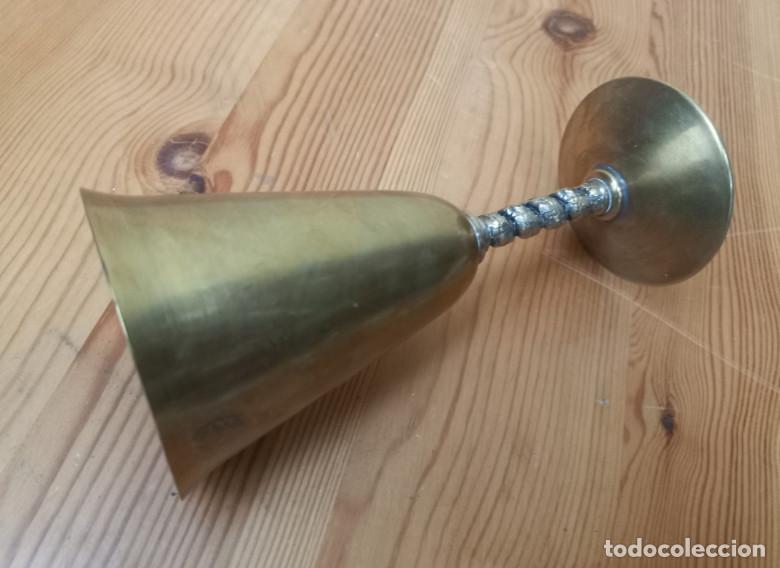 Antig&uuml;edades: ANTIGUA COPA DE LATON, E.P.B BHIDALANE SPAIN - Foto 2