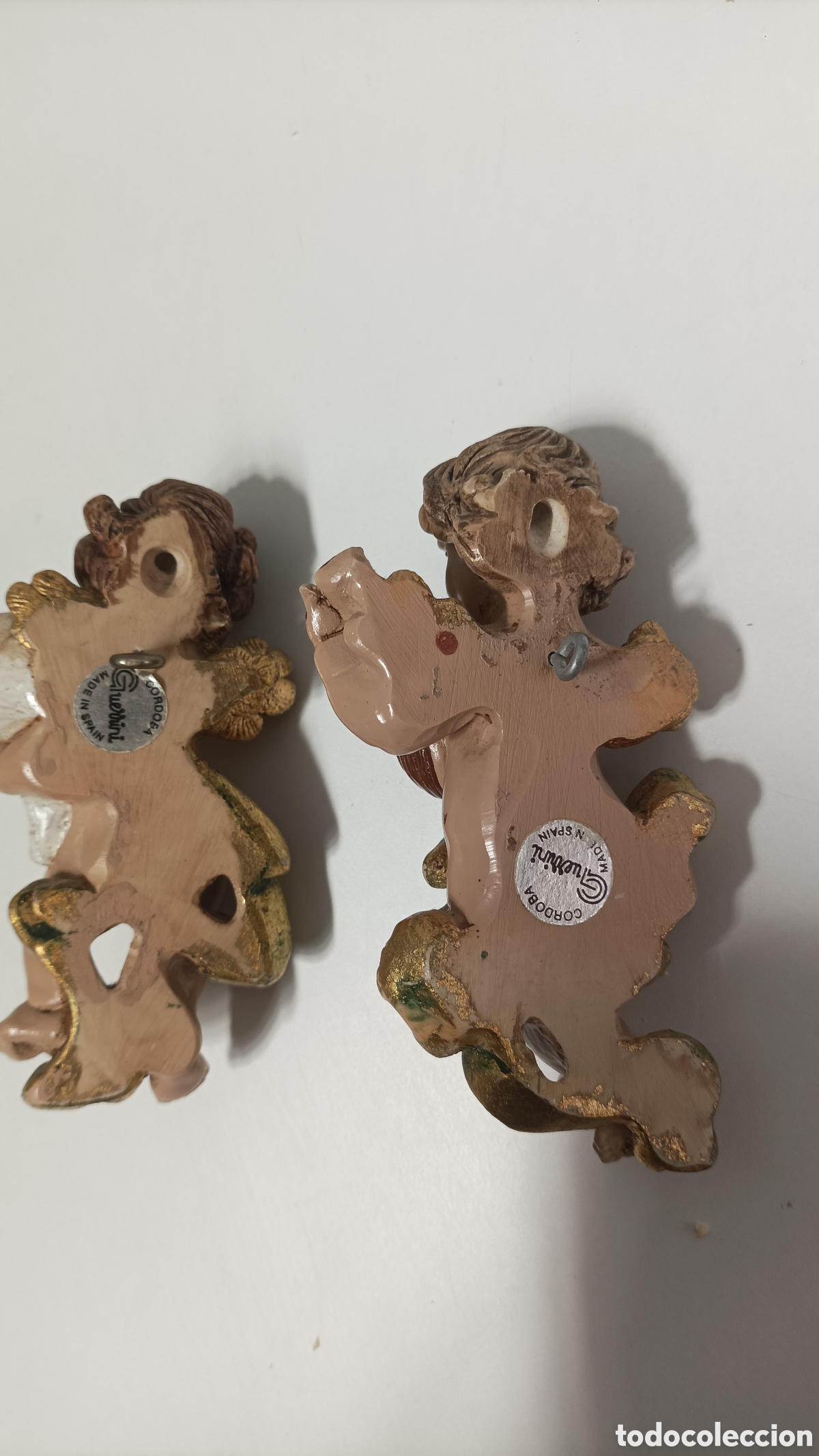 Antig&uuml;edades: Querubines o &aacute;ngeles antiguos de pasta - Foto 4
