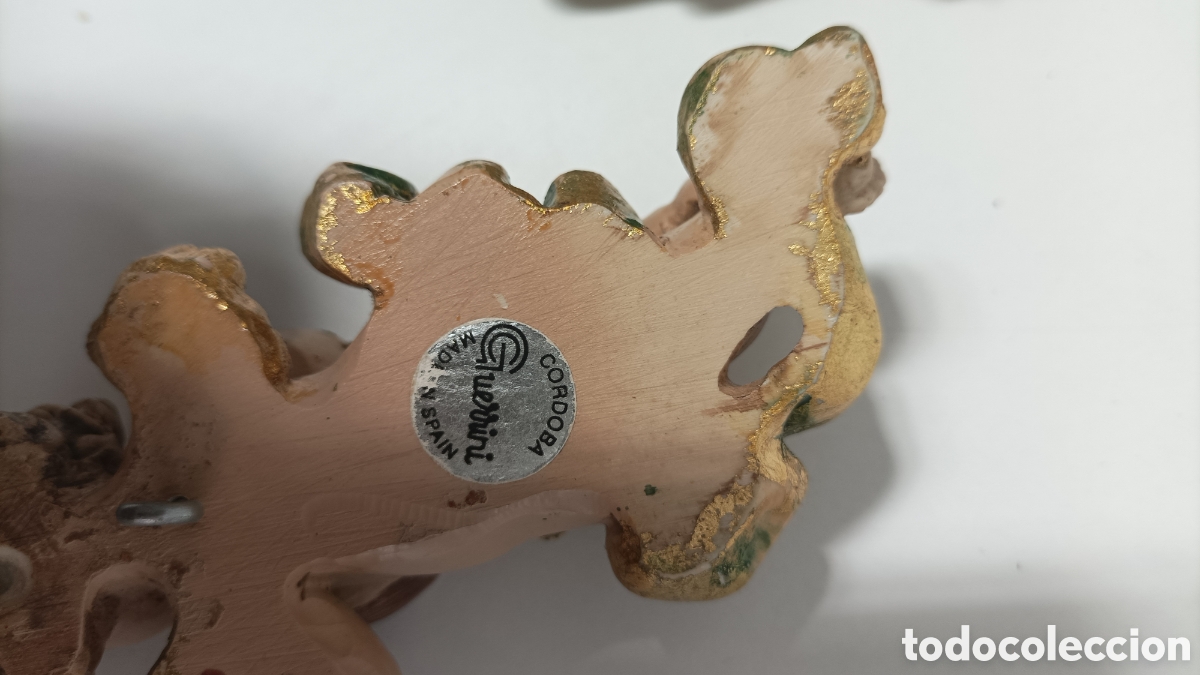 Antig&uuml;edades: Querubines o &aacute;ngeles antiguos de pasta - Foto 5