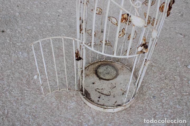 Antig&uuml;edades: jaula con mariposas - Foto 2
