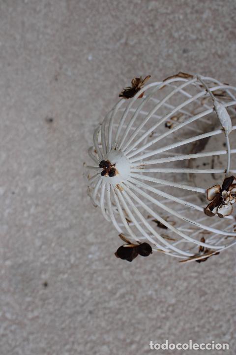 Antig&uuml;edades: jaula con mariposas - Foto 3
