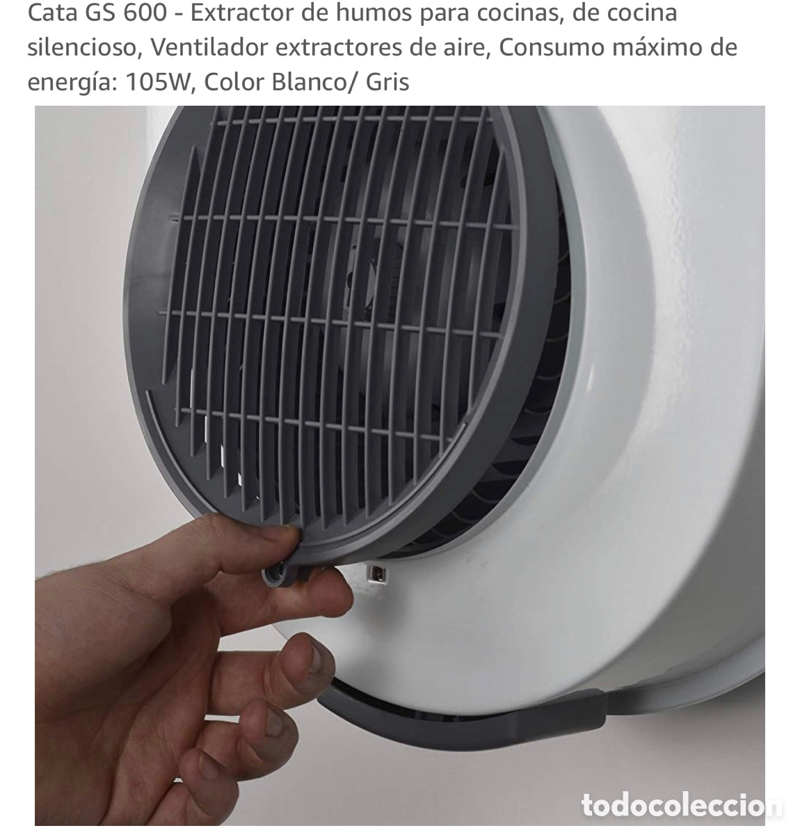 extractor de humos aire cocina silencioso cata - Buy Antique home and  kitchen utensils on todocoleccion