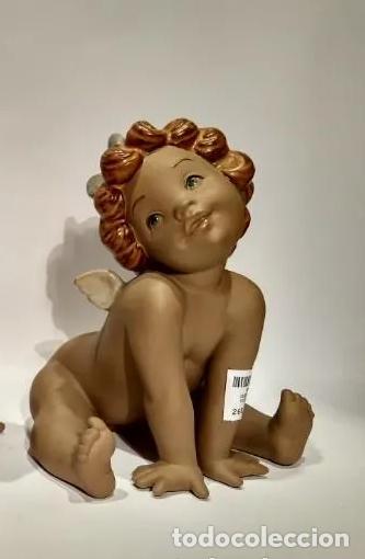 Antig&uuml;edades: Figuras gres Lladr&oacute; tituladas Querubines. Serie limitada y numerada. Nuevas. - Foto 1
