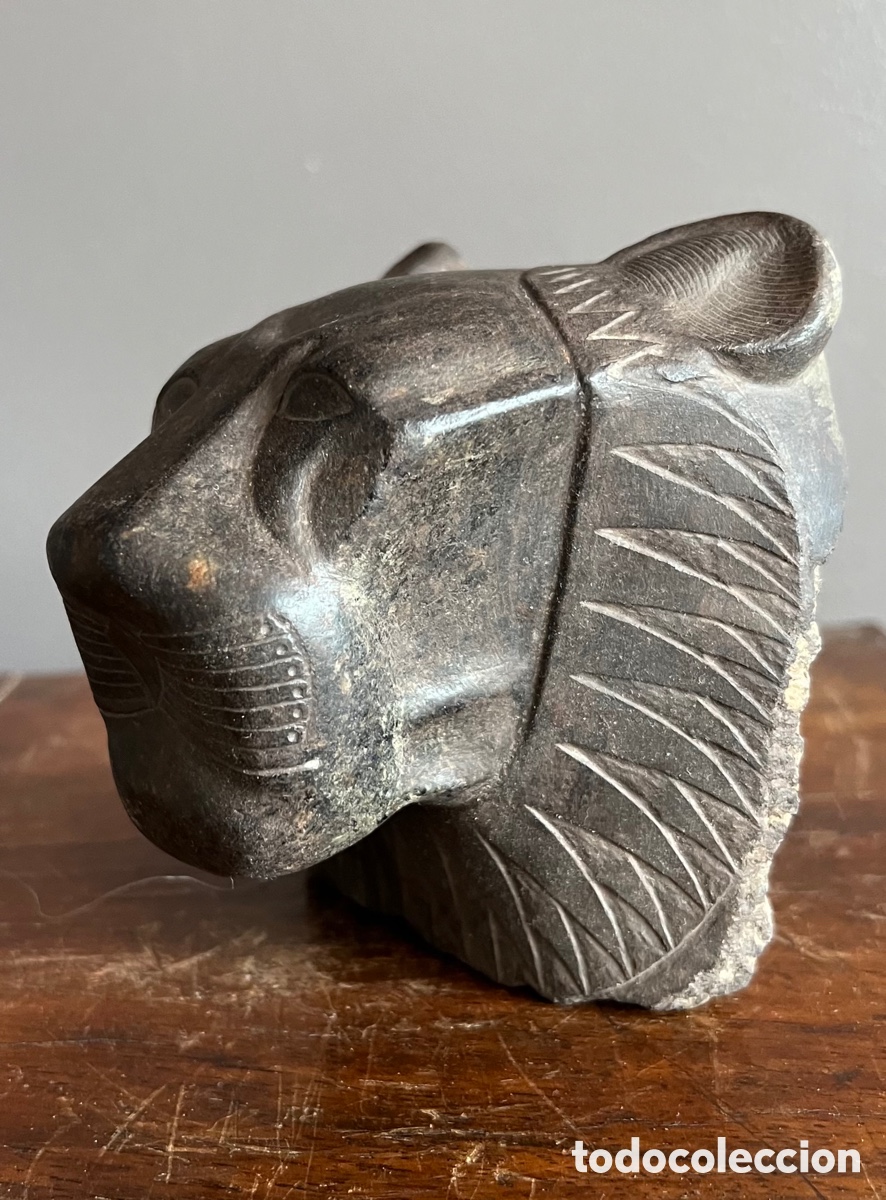 Antig&uuml;edades: Sekhmet Granite Head - Foto 3