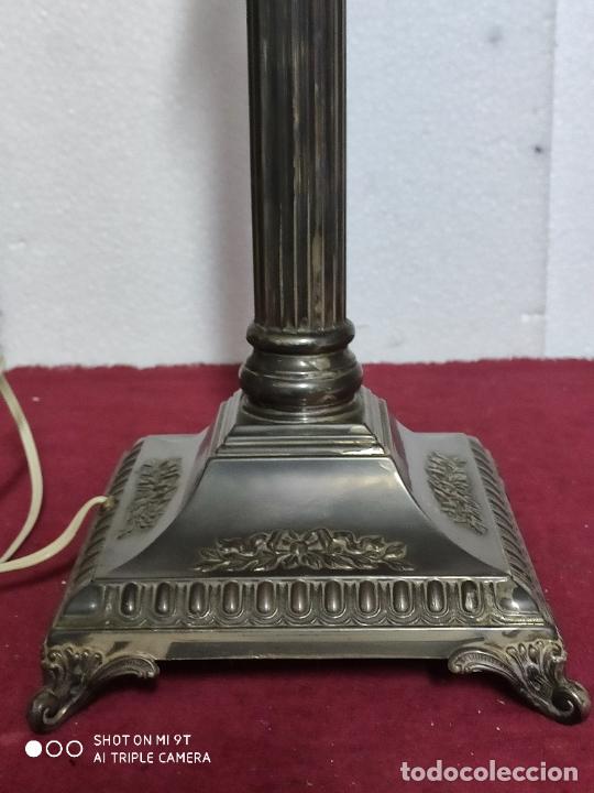 Antig&uuml;edades: lampara columna con capitel - Foto 8