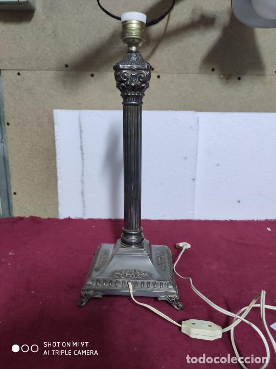 Antig&uuml;edades: lampara columna con capitel - Foto 11