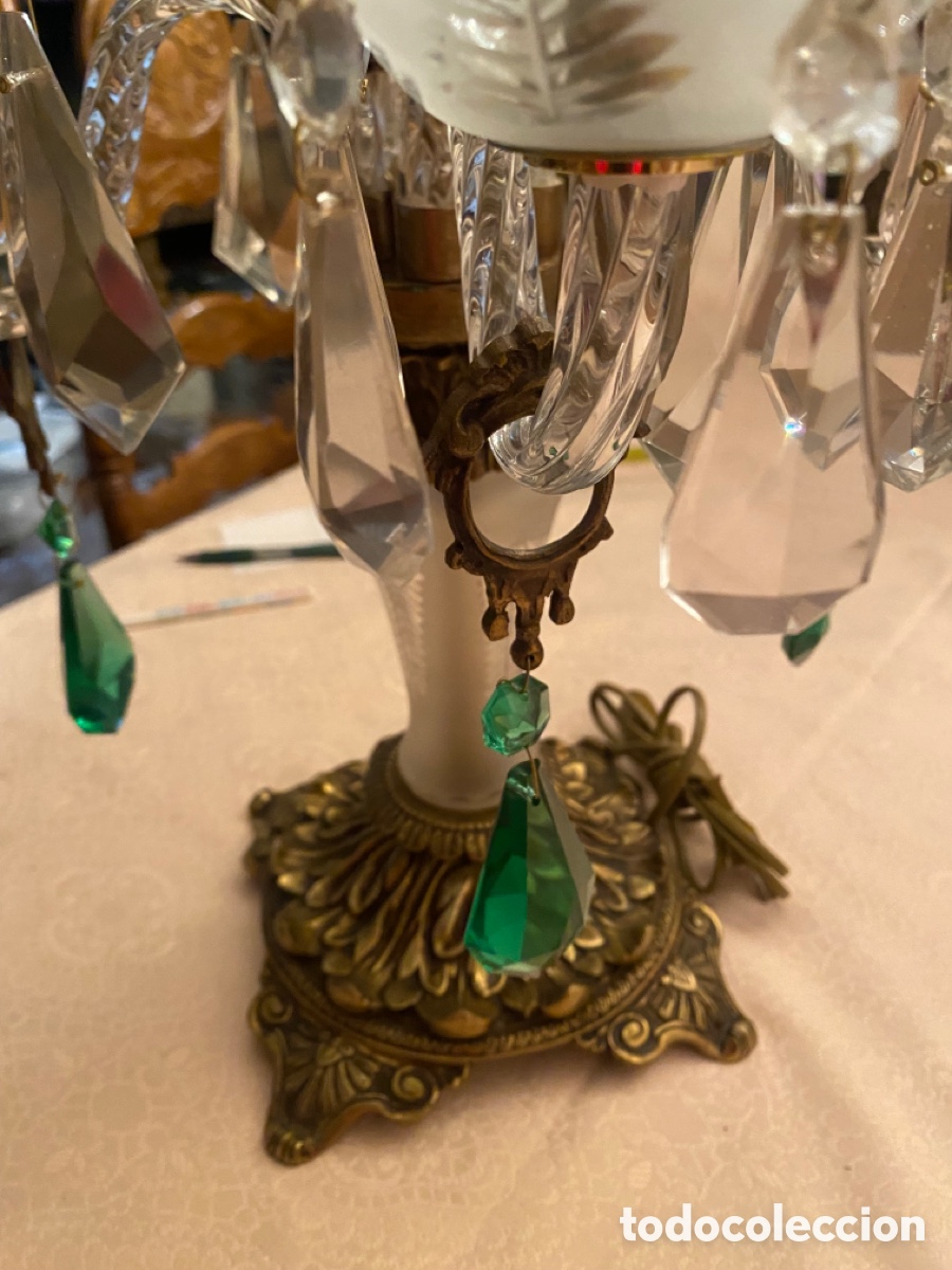 Antig&uuml;edades: Candelabro 4 brazos antiguo - Foto 5