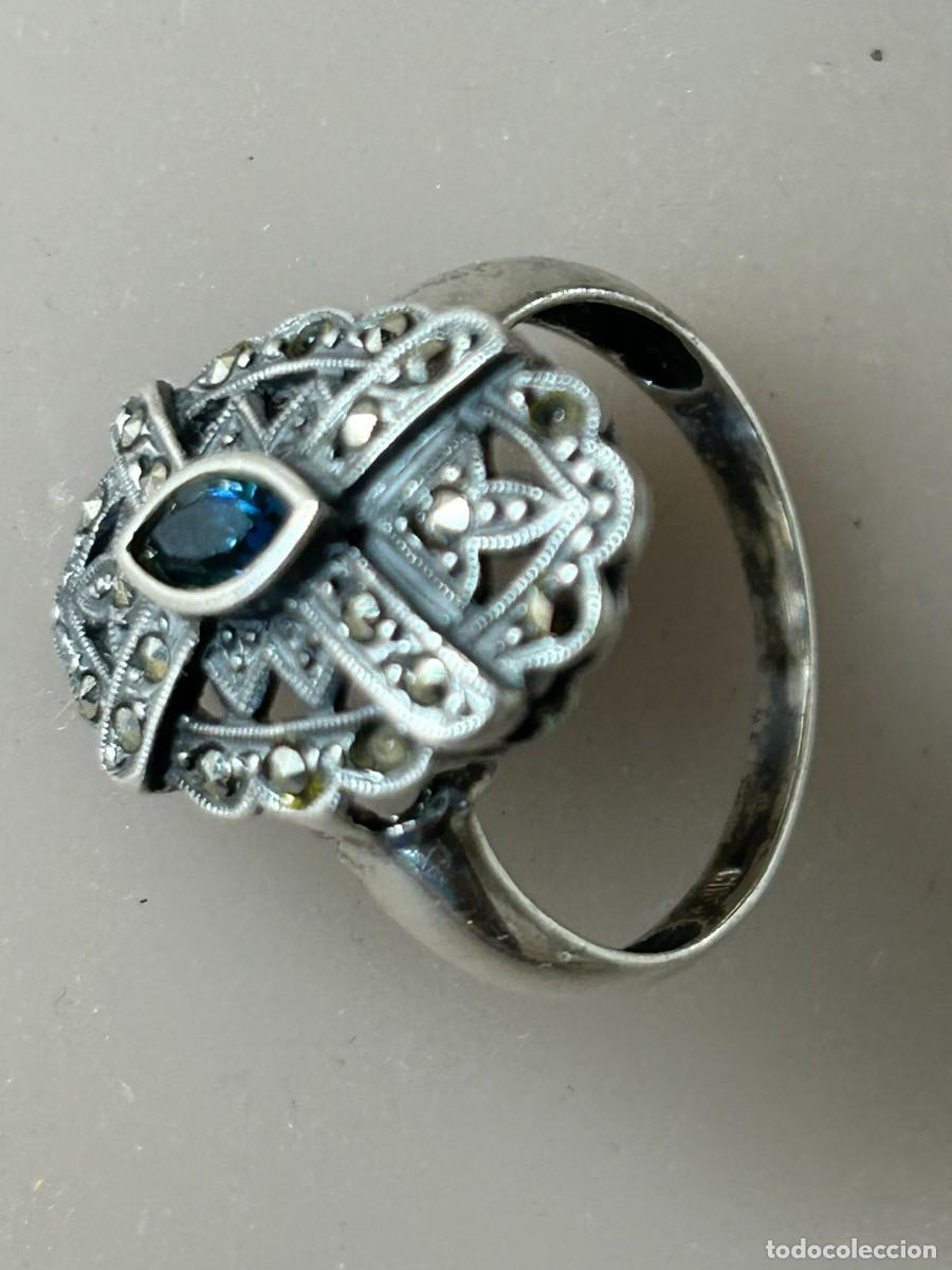 Antig&uuml;edades: anillo plata de ley - Foto 2