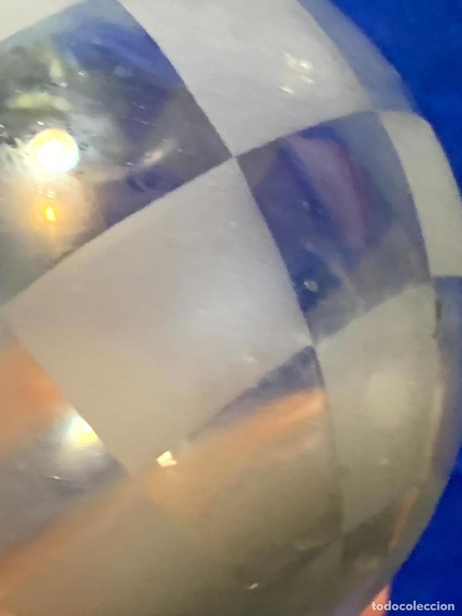 Antig&uuml;edades: ESFERA CRISTAL VIDRIO TALLADA DECORADA 10CMS - Foto 9