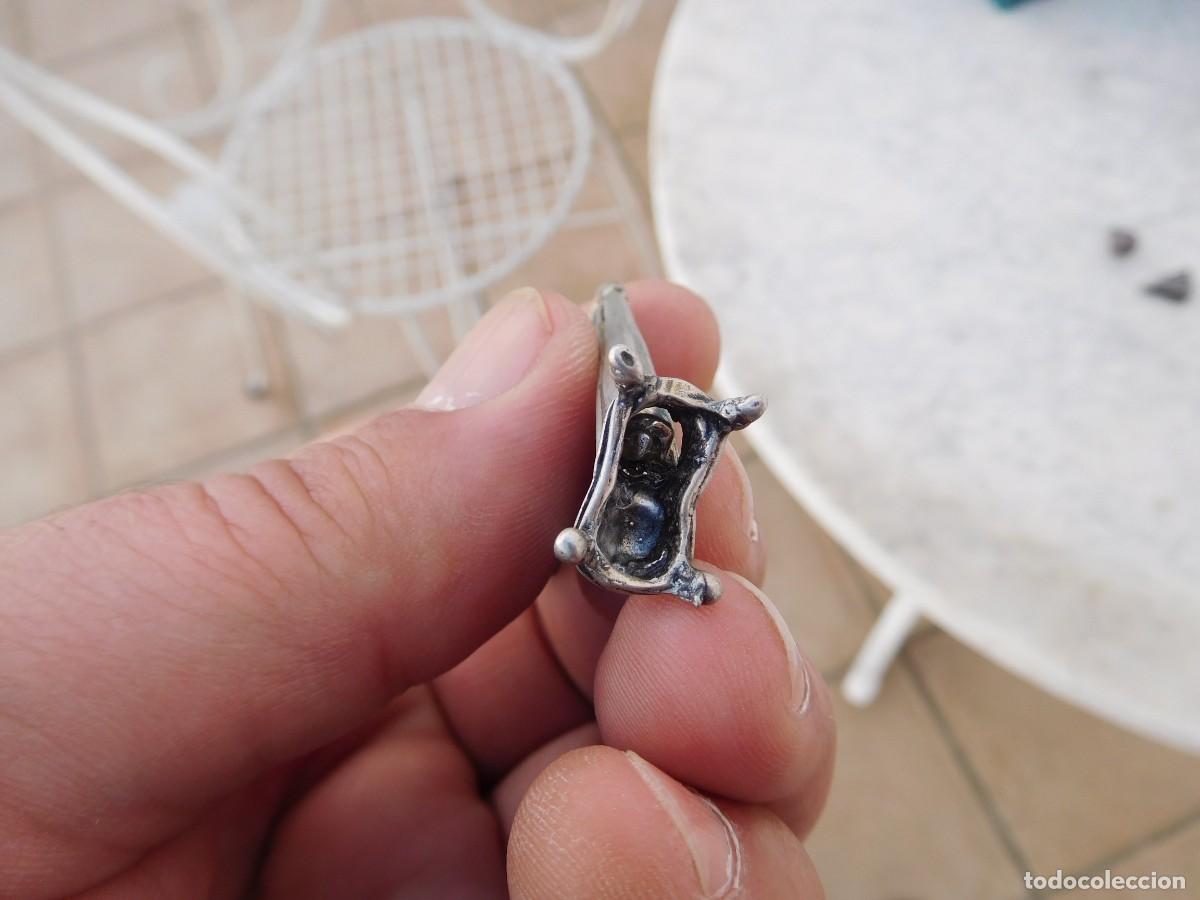 Antig&uuml;edades: Arpa de plata miniatura - Foto 5