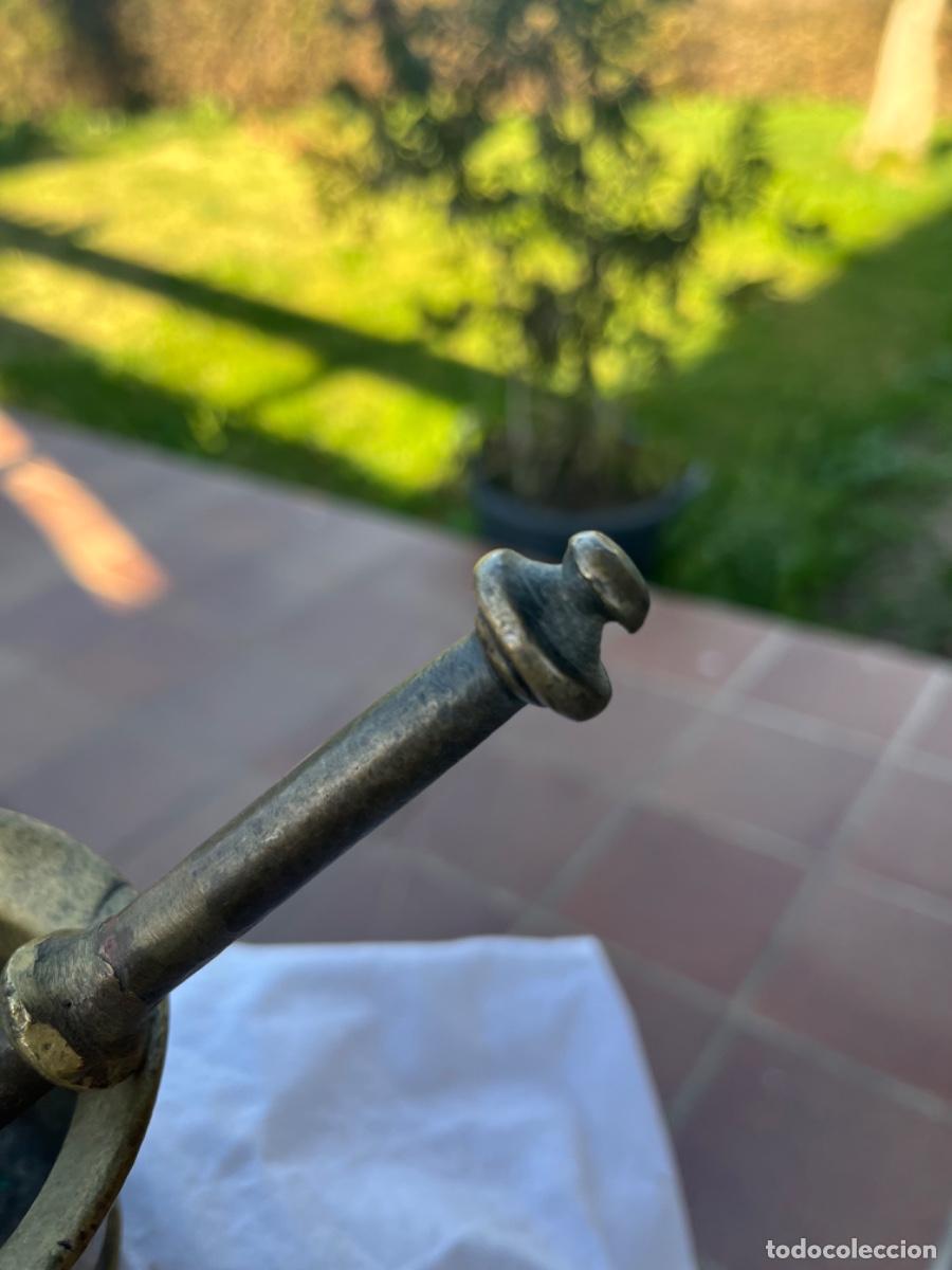 Antig&uuml;edades: Almirez bronce, siglo XIX - Foto 1