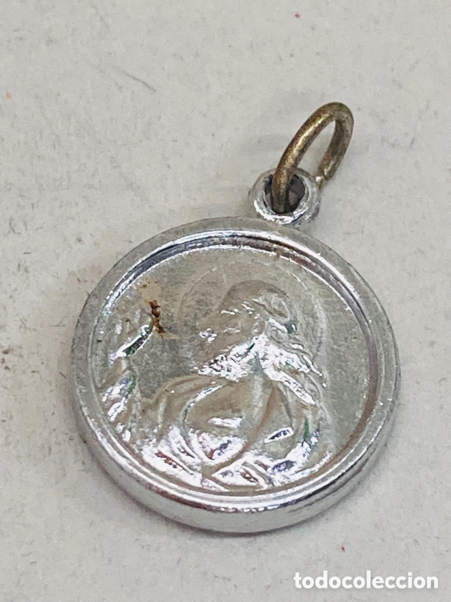 Antig&uuml;edades: Medalla religiosa met&aacute;lica - Foto 2