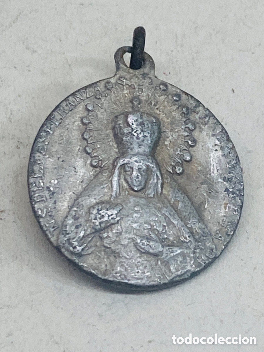 Antig&uuml;edades: Medalla religiosa met&aacute;lica - Foto 1