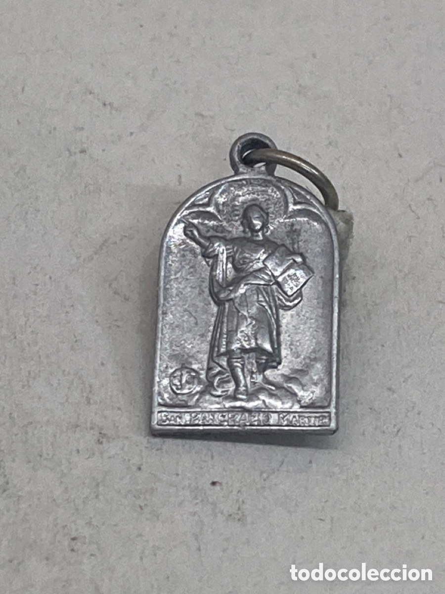 Antig&uuml;edades: Medalla religiosa met&aacute;lica - Foto 1