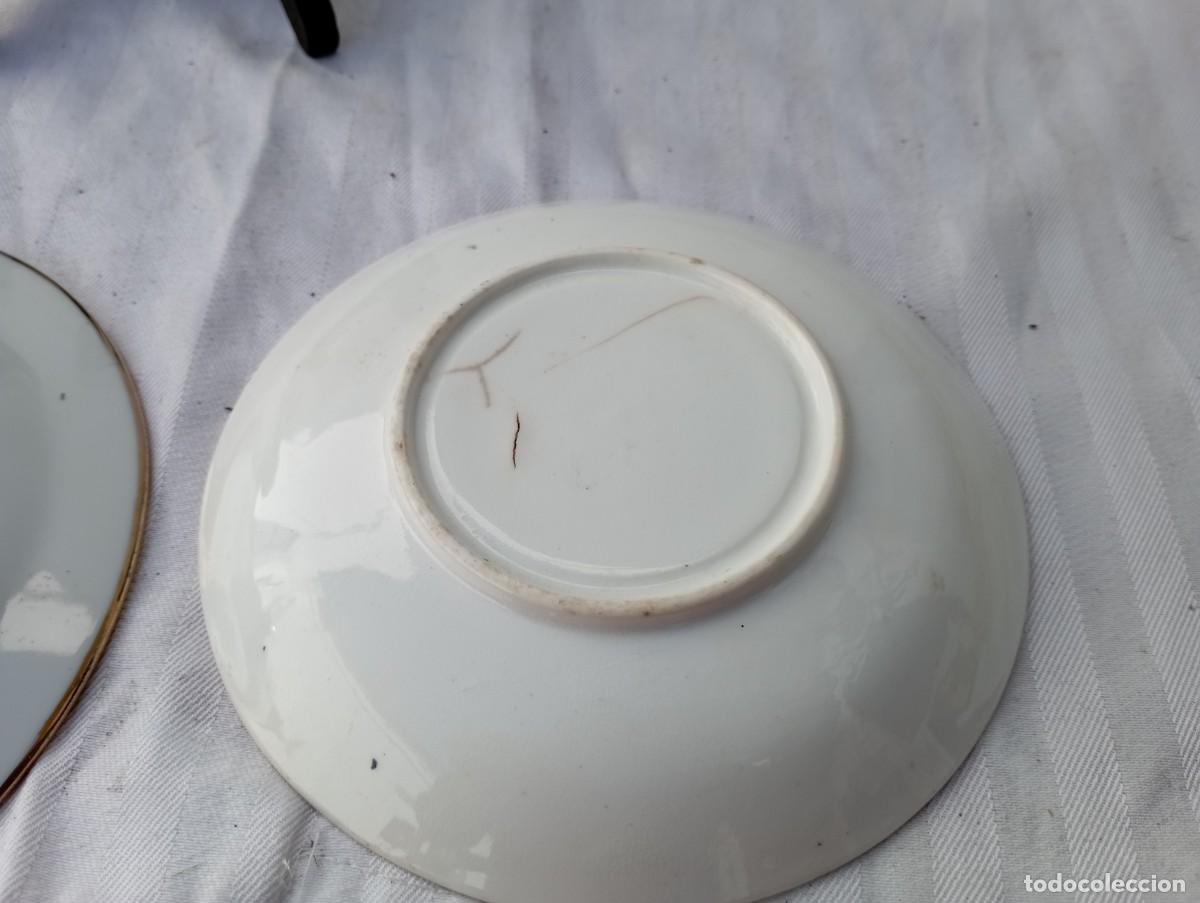 Antig&uuml;edades: taza y plato - Foto 3