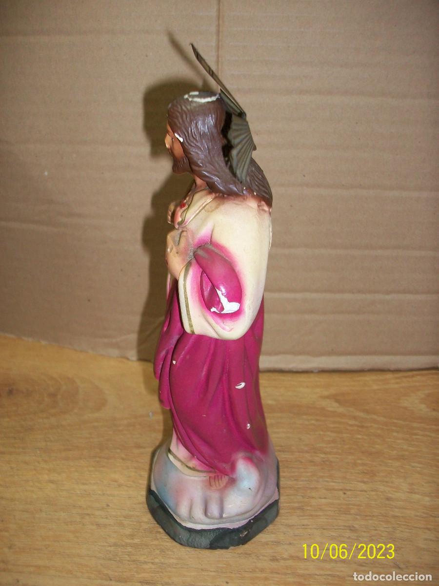 Antig&uuml;edades: IMAGEN DEL SAGRADO CORAZON DE JESUS - Foto 2