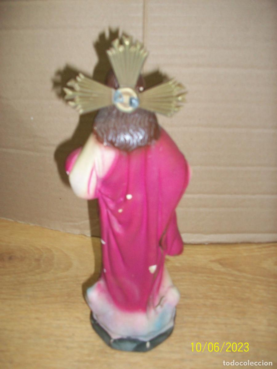 Antig&uuml;edades: IMAGEN DEL SAGRADO CORAZON DE JESUS - Foto 3