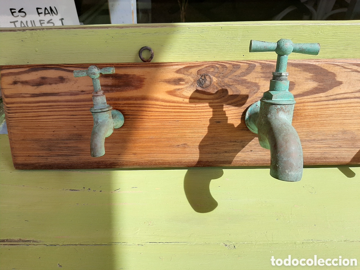 Antig&uuml;edades: Percha antigua r&uacute;stica muy curiosa - Foto 4