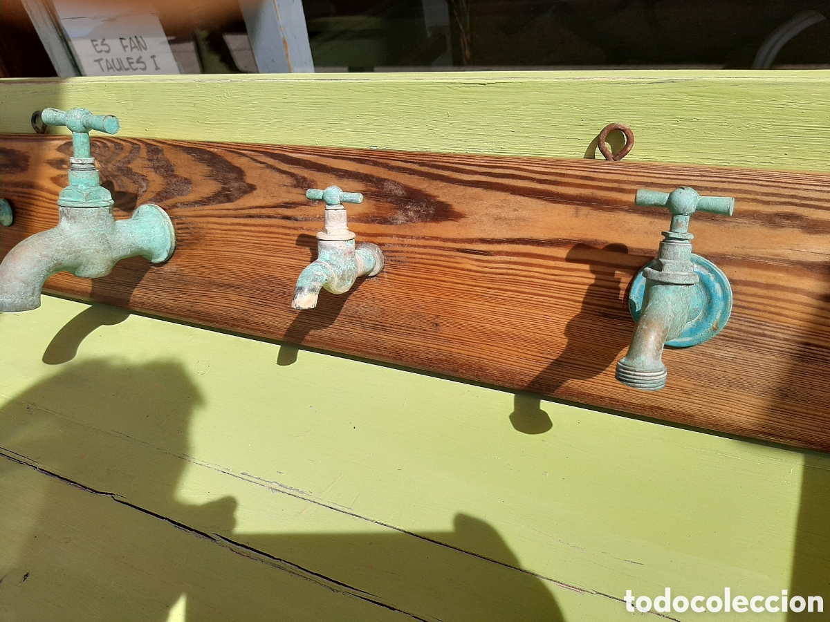 Antig&uuml;edades: Percha antigua r&uacute;stica muy curiosa - Foto 5
