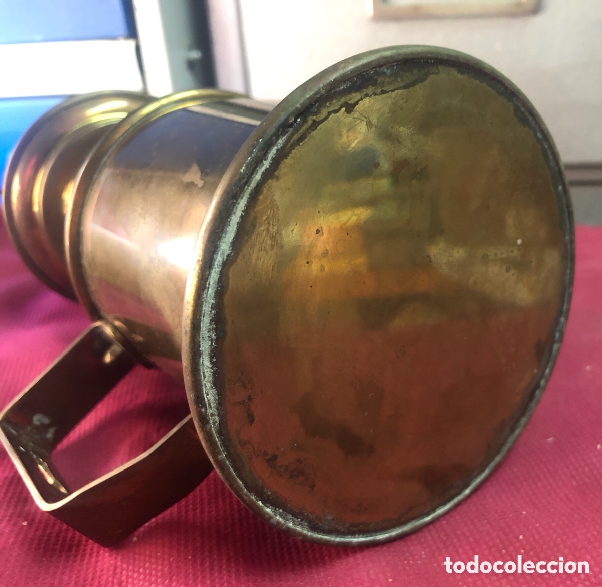 Antig&uuml;edades: LAMPARA MECHA HUECA - Foto 6