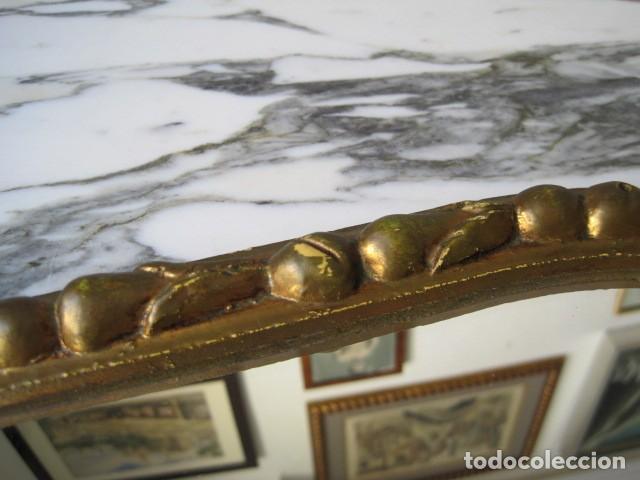 Antig&uuml;edades: PRECIOSO ESPEJO DE MADERA DORADA - Foto 10