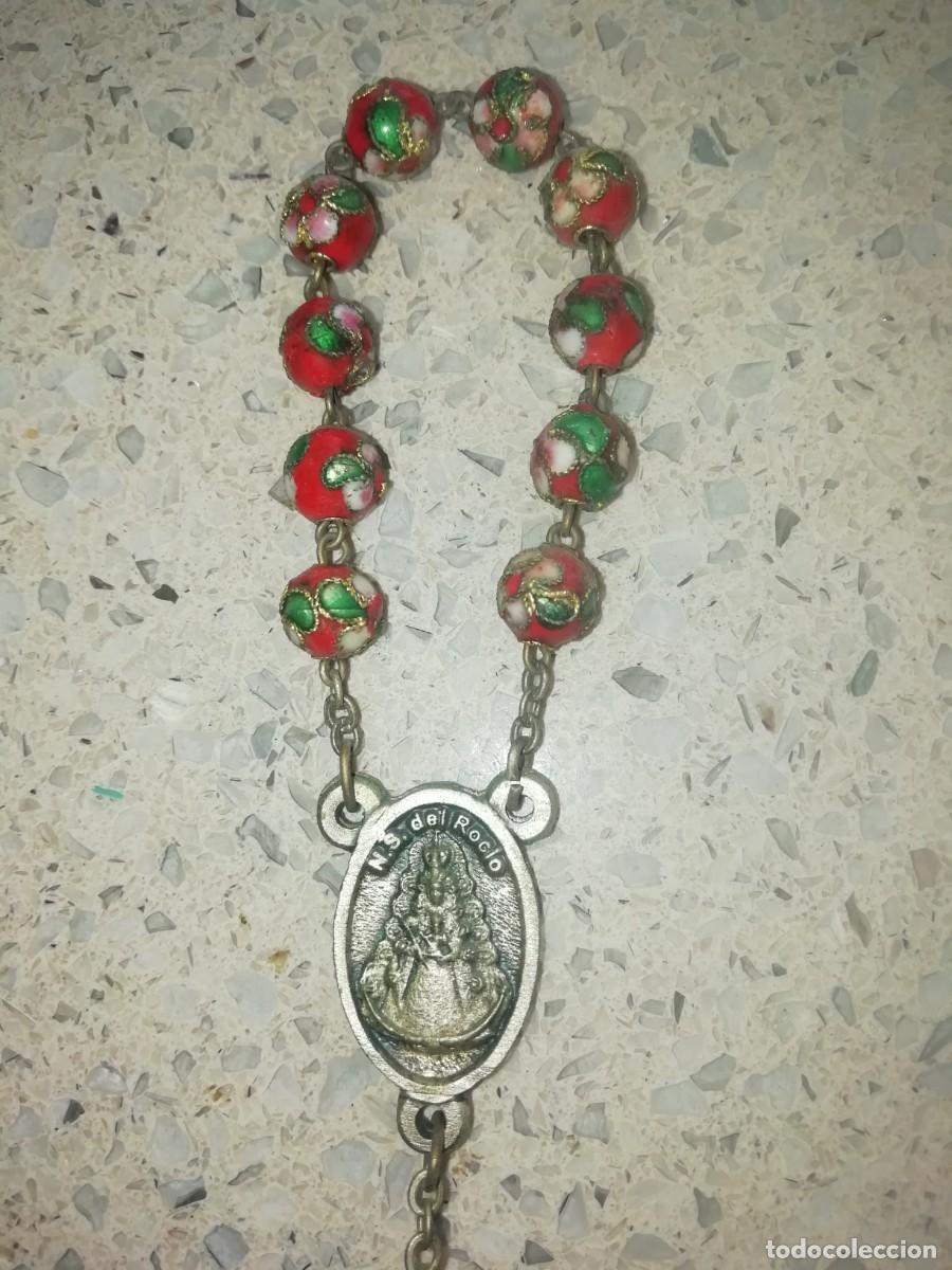 Antig&uuml;edades: Rosario decenario virgen del roc&iacute;o - Foto 6