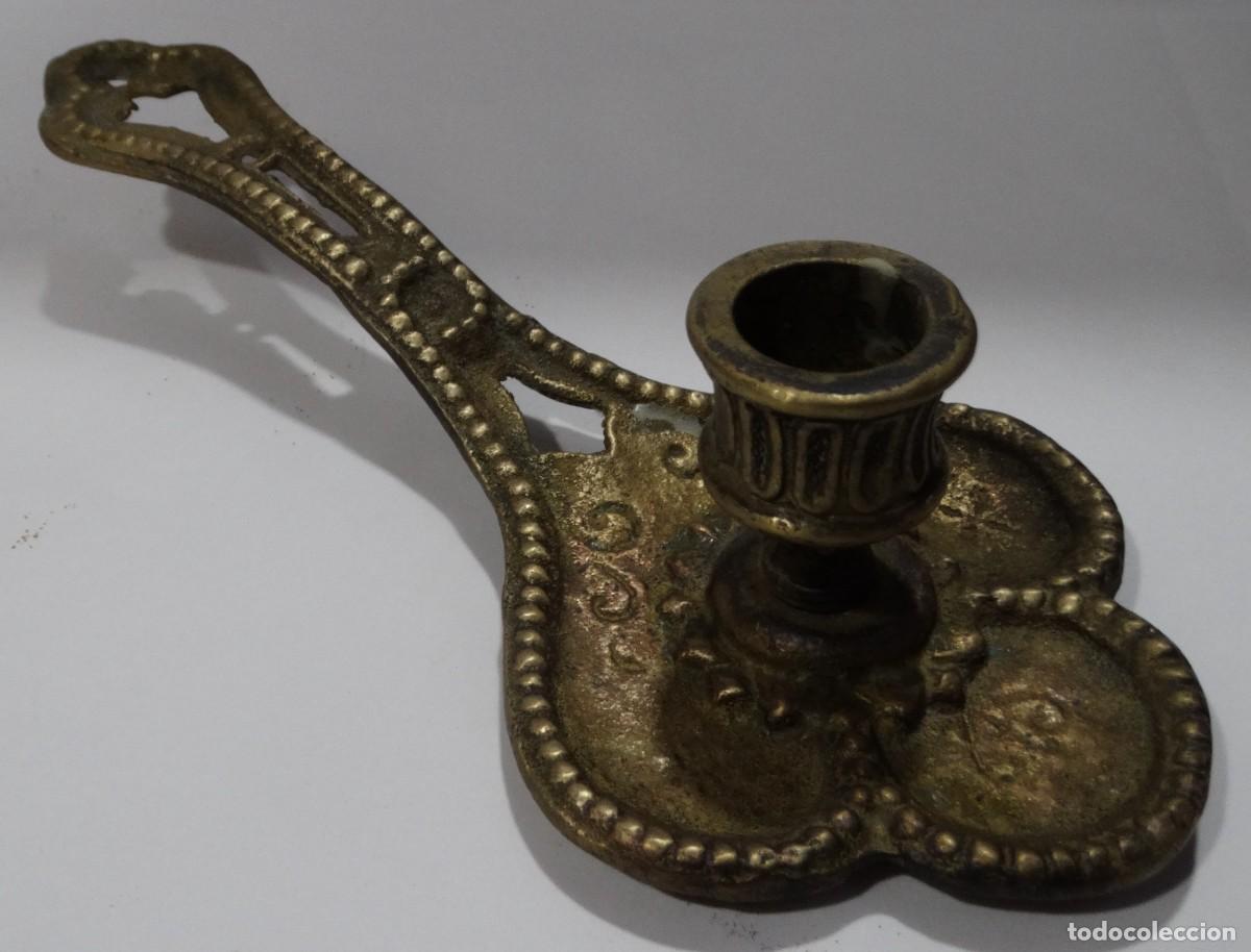Antig&uuml;edades: PALMATORIA ANTIGUA BRONCE LAT&Oacute;N - Foto 1