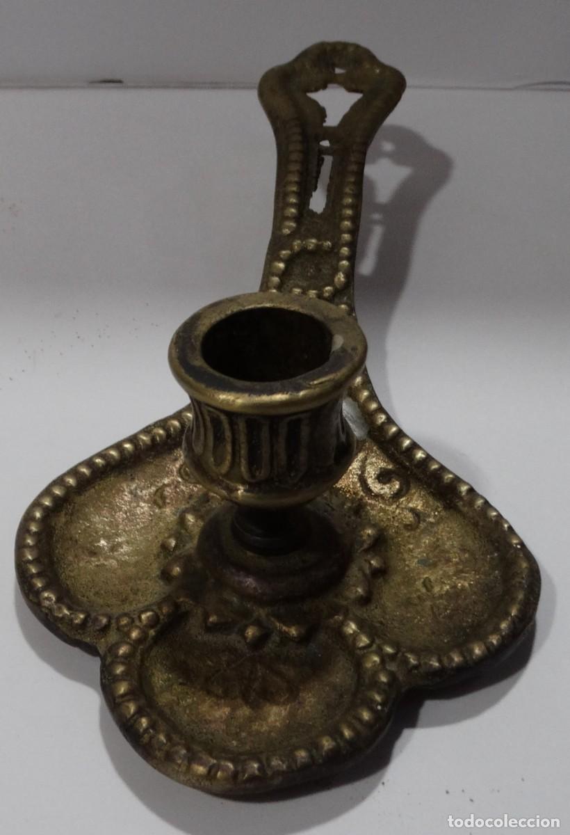 Antig&uuml;edades: PALMATORIA ANTIGUA BRONCE LAT&Oacute;N - Foto 2