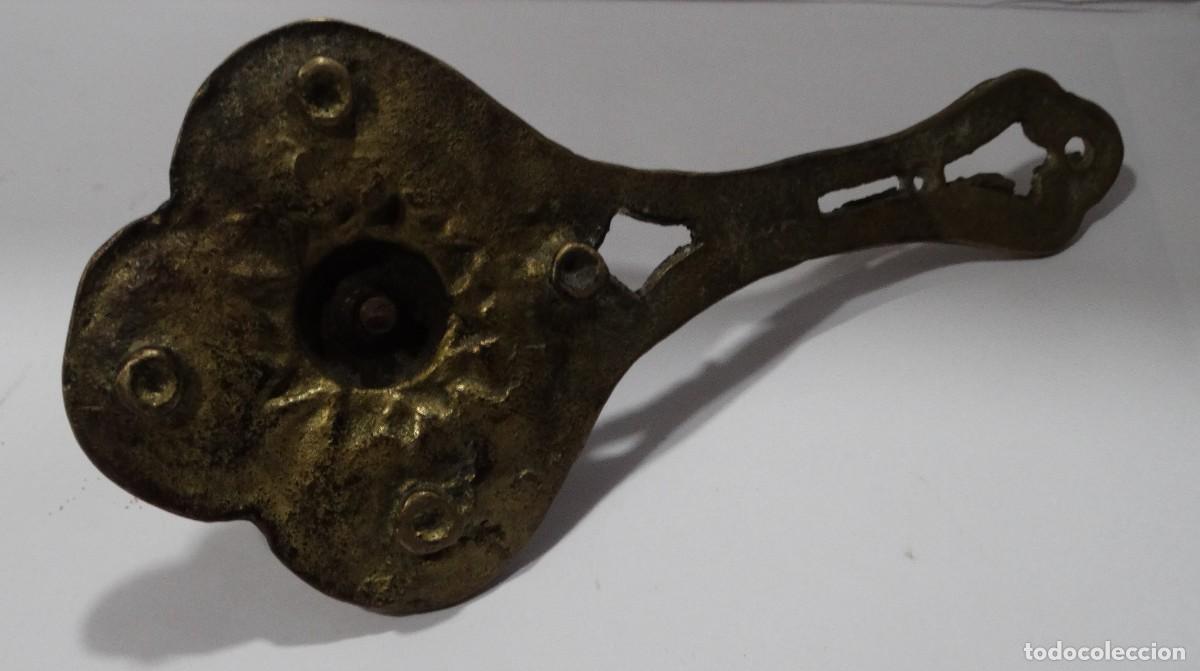 Antig&uuml;edades: PALMATORIA ANTIGUA BRONCE LAT&Oacute;N - Foto 3