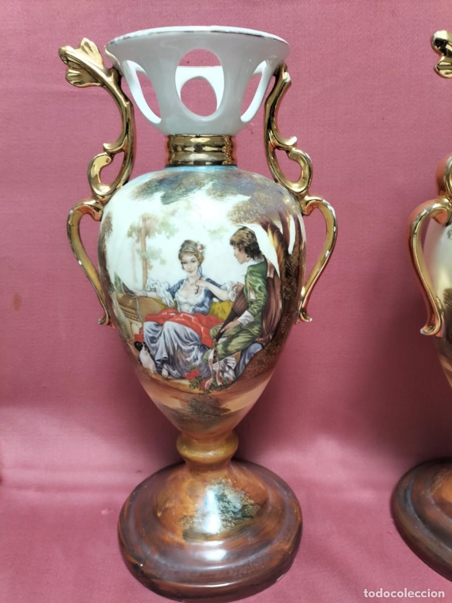 Antig&uuml;edades: Jarrones de porcelana - Foto 2